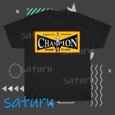 Champion Zündkerze Logo T-Shirt Lustig Größe S bis 5XL
