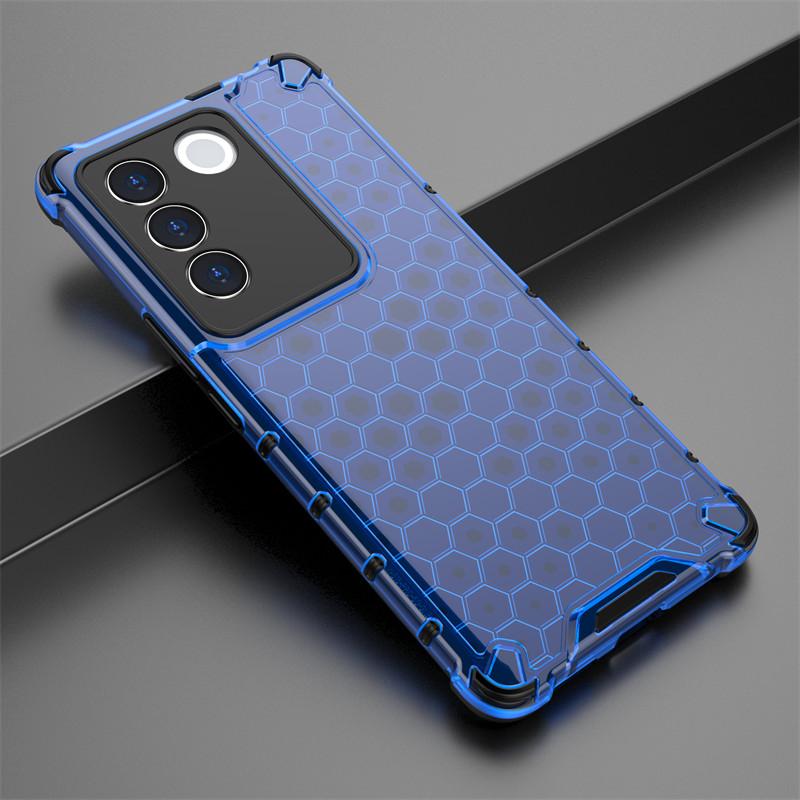 Pro pouzdro Vivo V27 Pro Kryt Vivo V27E V23 V25 V27 Pro Armor PC Nárazuvzdorný Měkký Silikonový Ochranný Kryt Zadní Strany Telefonu Vivo V27 Pro