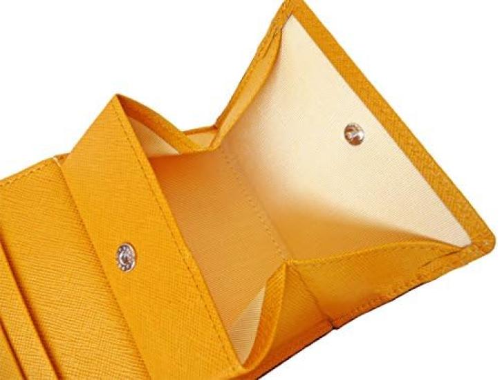 Manhattaner's Lively Purse Bifold Wallet 75-1662 Women's Yellow