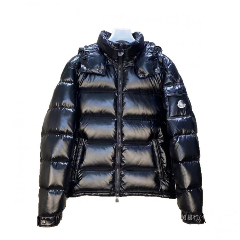 Mens Unisex White Goose Down Hooded Puffer Coat Waterproof Windproof Winter Jacket