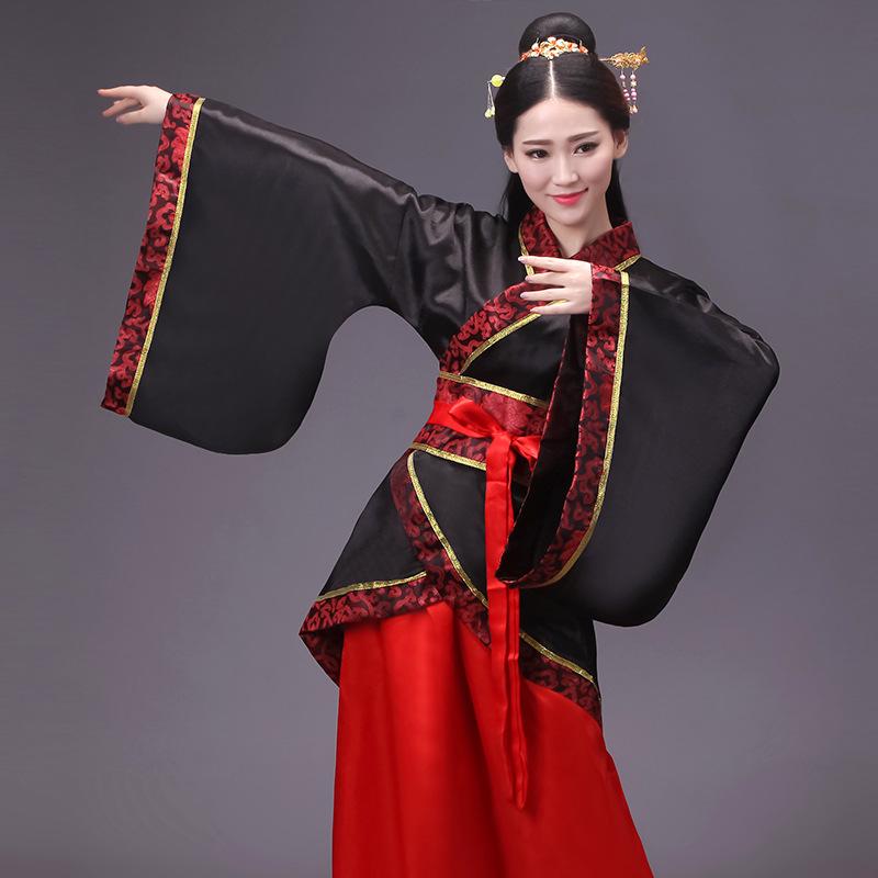 Rochie Hanfu Stil Tang Antic pentru Femei - Fustă Stil Zână cu Înfășurare Dublă pentru Ceremonii Formale și Spectacole