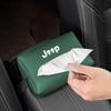 Car Tissue Organizer Bag Paper Towel Storage Box Accessories For Jeep Grand Cherokee Wrangler JK Gladiator Compass Renegade Patr