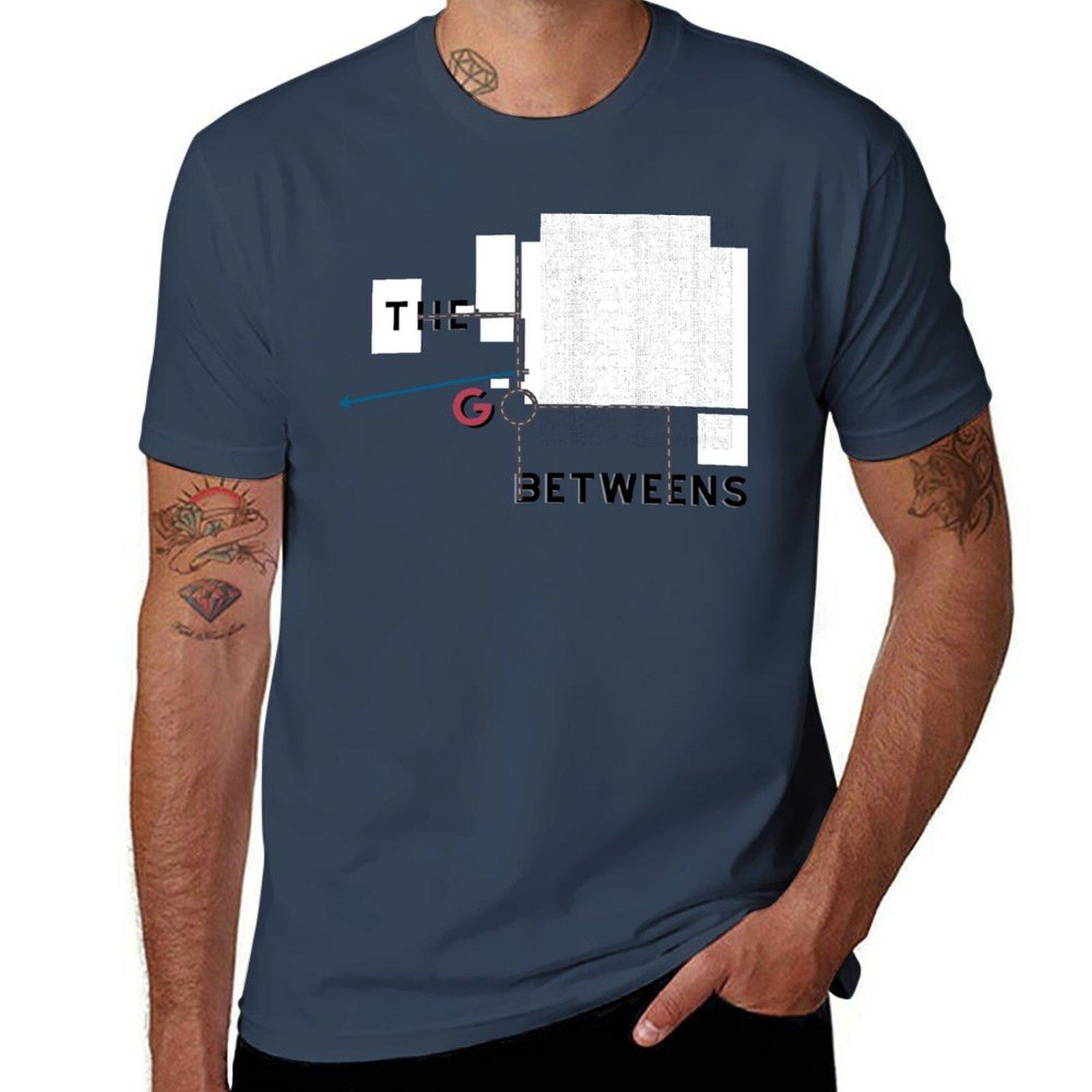 The Go Betweens Mapping The Distance Tshirt Light Athletic Short Sleeve Tee Shirt S