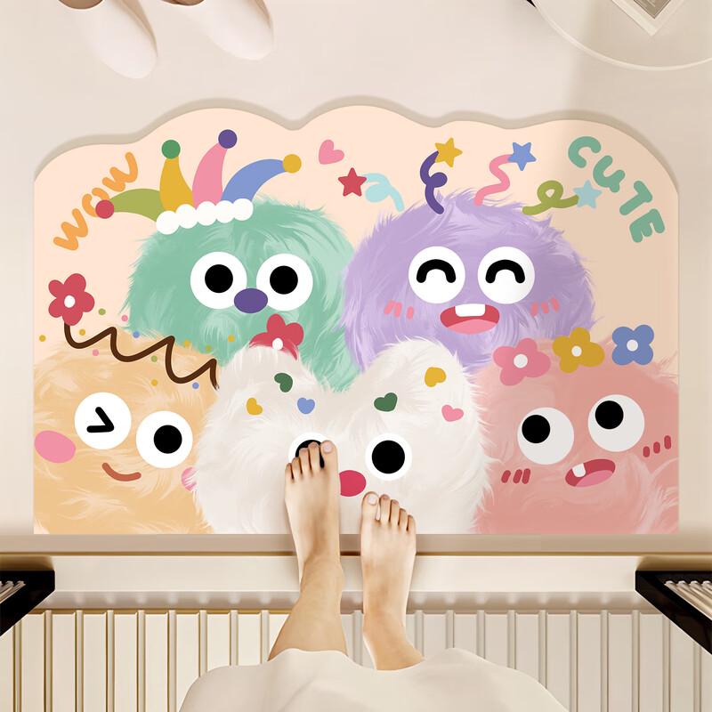 Shixun King of Poop Quick-Dry Plush Doormat