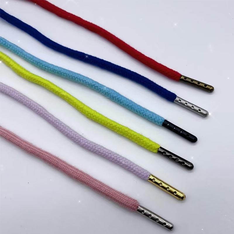 Factory 100% Polyester Cords Braided Drawstring Cord Hoodies String for Garment белый