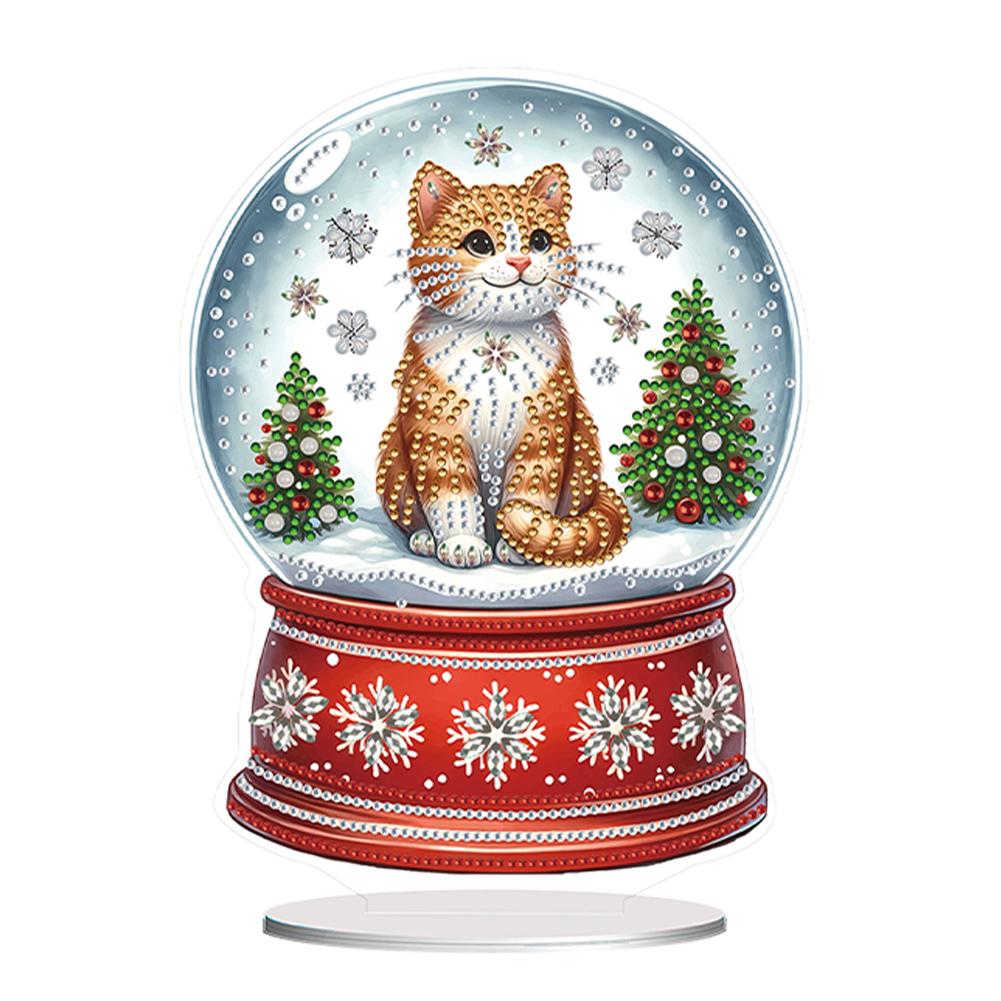 

2D/Flat DIY Table Top Diamond Painting Ornament Kits Diamond Painting Desktop Ornaments Kit for Home Office Desktop Decor