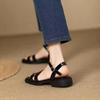 Women S Flat One Strap Roman Sandals Summer Casual