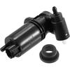 ACROPIX Windshield Washer Motor Pump with Grommet for Nissan Rogue Sport Juke Versa - Pack of 1 Black