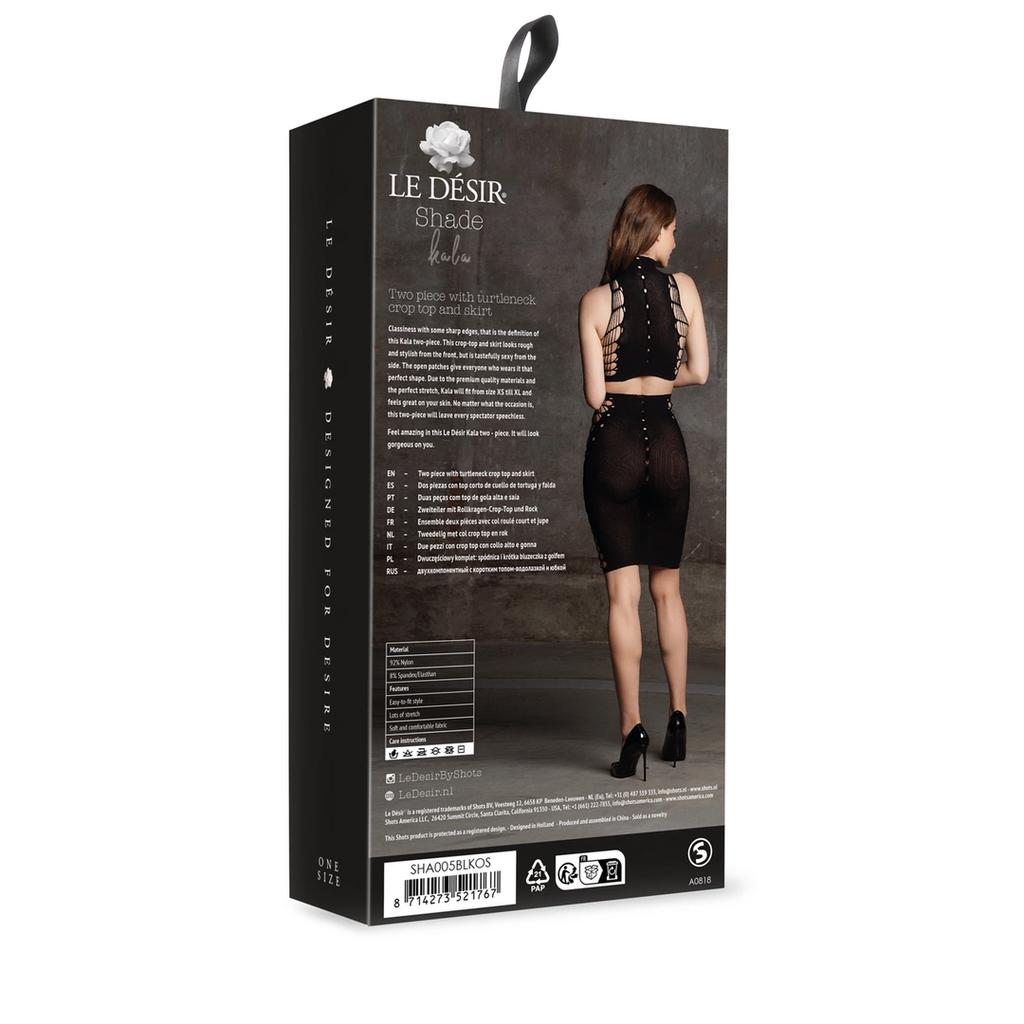 Le Desir - Sexy Set of Top + Shaping Skirt S - XL
