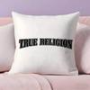 T-True R-Religion Pillow Case  Ultra Soft Skin Friendly Fabric Cloud Like Comfort & Concealed Zipper
