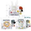 Shinse Picture Books for Finger Cloth Going Out Picture Educational Baby Shower Children Babies, Popular, Washable, Toddlers, Play, Toys, Books,