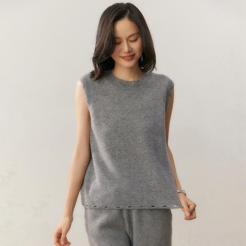 Qinghe 100% Pure Cashmere Women's Sweater - Ultra Soft Luxury Winter Pullover