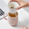 Acera Auspicious Dragon Living Ceramic Tea Separation Mug