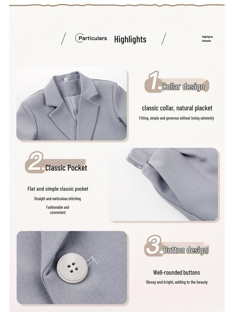 Chlapecký pohledný formální narozeninový oblek a sako v britském stylu pro fotografování a pro družbu