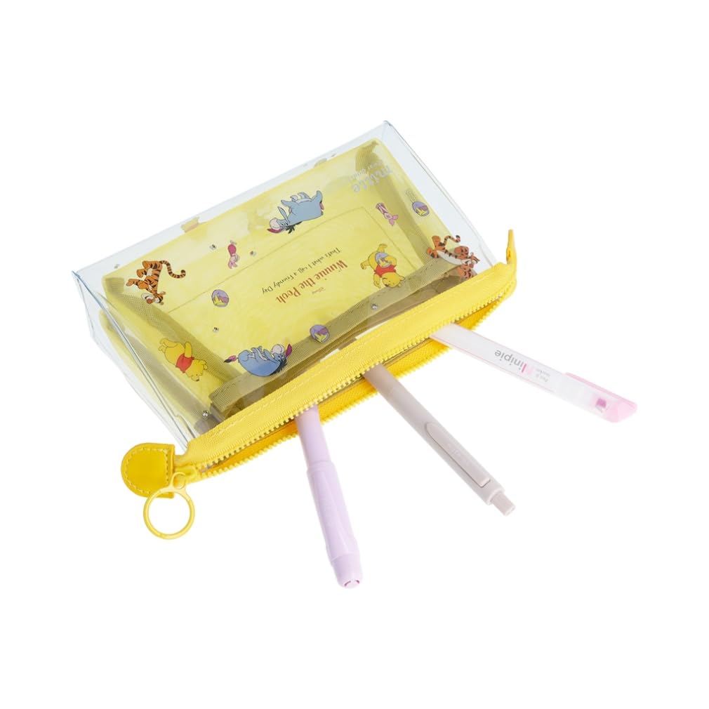 Stationery Disney Pouch Clear Mitte Winnie the Pooh S2332639 Sun-Star