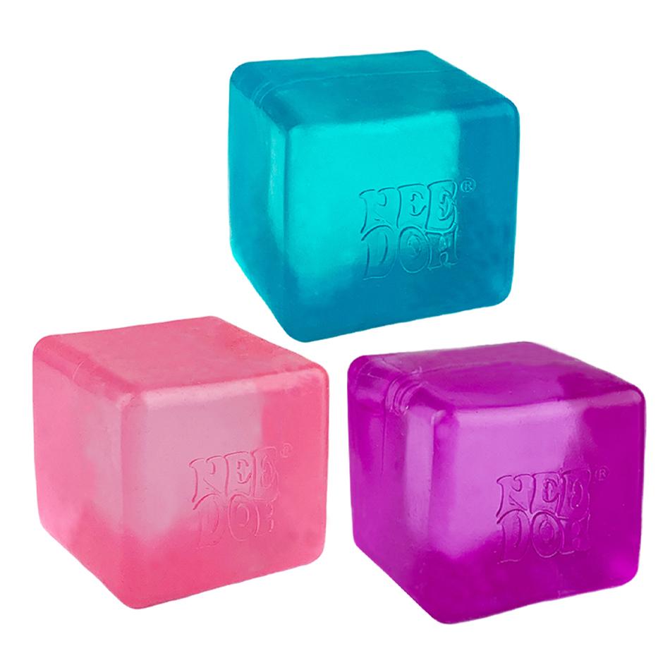 Needoh Trending Jellyfish Cube Squish Toy Sensory Needoh For Kids Adults Soft Jelly Squeeze Stress Relief Fidget Toy