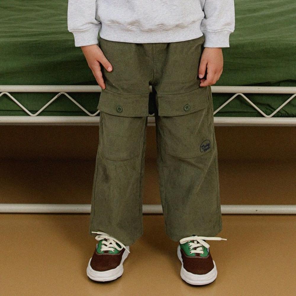 

Оливан Вельветовые Широкие Брюки Хаки Khaki/150