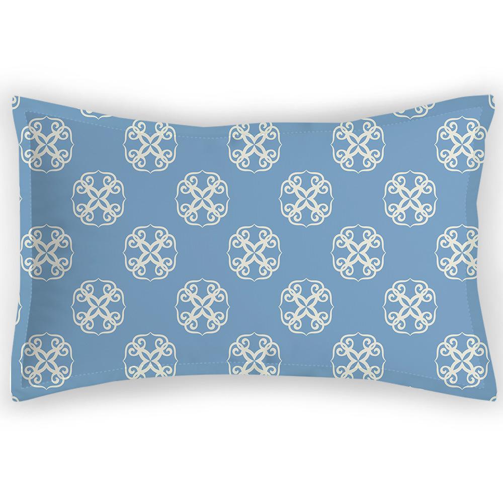 Solid Color Pillowcase Satin Simple European Digital Printing Pillowcase Home Student Polyester Pillowcase