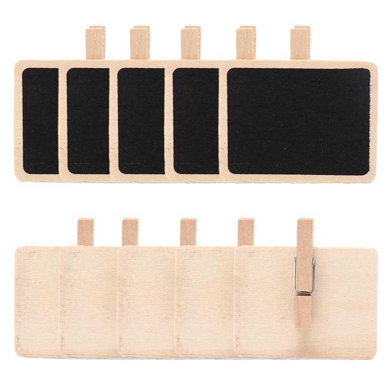 

Мини-деревянная доска с зажимом для доски для заметок, украшение для домашнего магазина