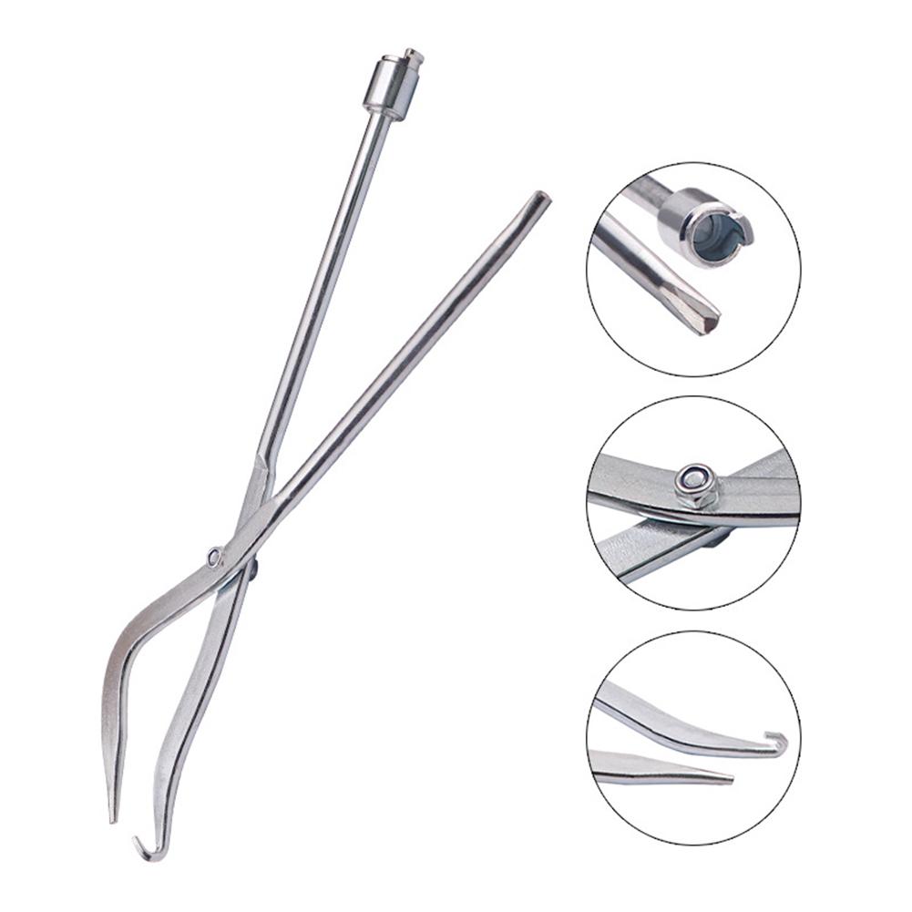 Pinza per Molla di Ritorno Freno a Tamburo per Auto con Estrattore/Installatore Manicotto Strumento di Riparazione Freni per Officina Automobilistica