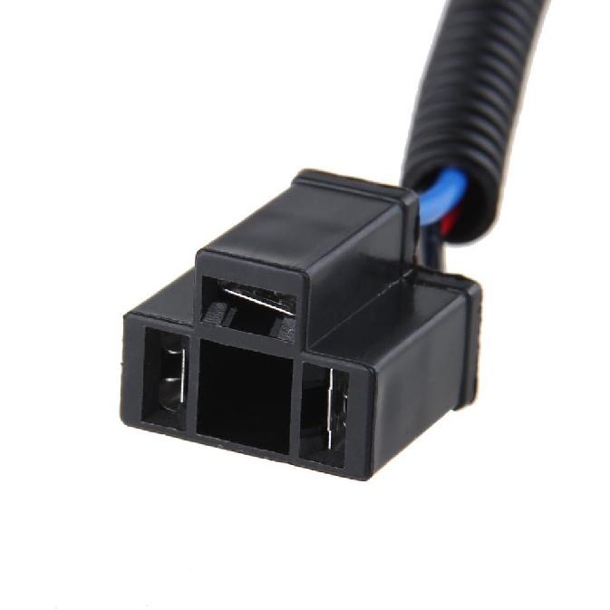 9007 Male To H4 Female Extension Conversion Harness Adapter 9007/H4 Conversion Wire For Hummer H2 Headlight (Blue)