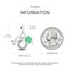 Charm Bead Charms Copper Fourleaf Shamrock Infinite Luck Pendants Compatible With Charm Bead Charms Plata Authentic Bracelets Bead Women Jewellery Ma