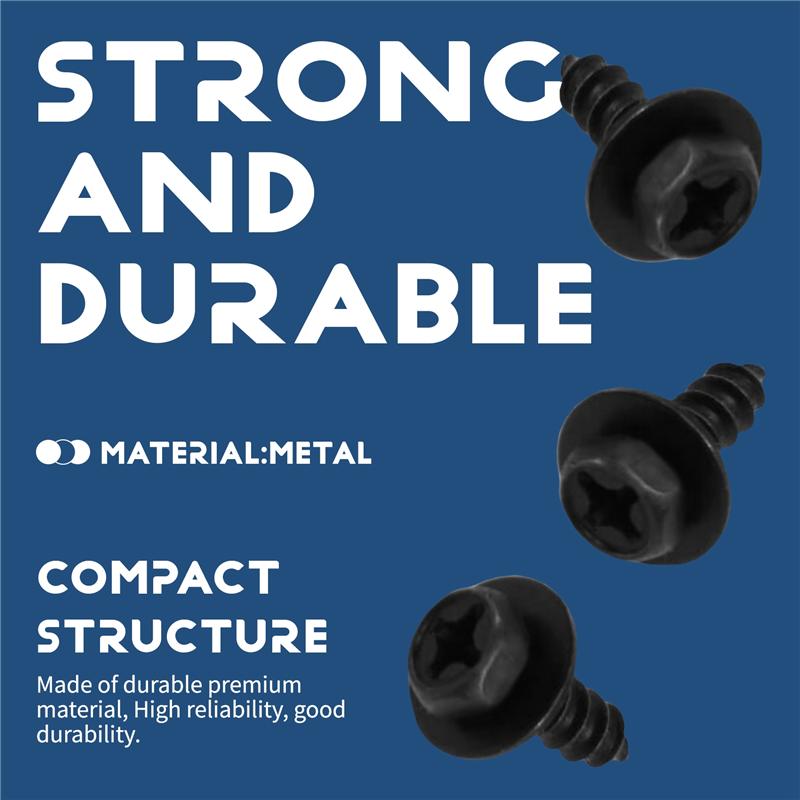 Fender Liner Under Cover Screw Bumper Tapping Screws Auto Fastener Bumper Tapping Screws For Toyota 90159-60498-A87Q