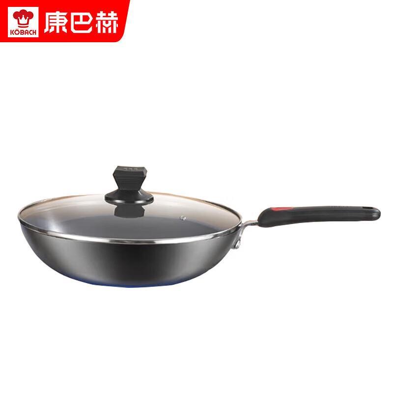 KOBACH 32cm Fine Iron Stir-Fry Wok