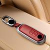Metall Leder Auto Fernbedienung Schlüsselhülle Hülle Halter Schale Fob für Mazda 3 Axela CX-30 CX-5 CX-30 CX-50 CX70 CX90 6 CX-9 MX-5 Atenza