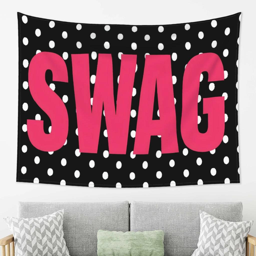 Tapestry Multiple Sizes 2D Single Print Polka Dot Polyester Bold Stylish Durable Home Bedroom Living Room Wall Decor Trendy