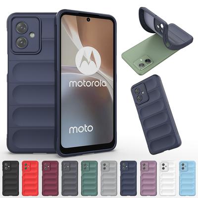 Capa de Silicone Líquido Macio Para Moto G54 G84 G34 G32 G62 G05 G15 G35 G55 G75 G85 G04 G24 Motorola Capa de Celular Fosca Durável À Prova de Choque