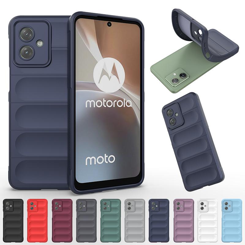 Soft Liquid Silicone Case For Moto G54 G84 G34 G32 G62 G05 G15 G35 G55 G75 G85 G04 G24 Motorola Matte Phone Cover Durable Shockproof Shell