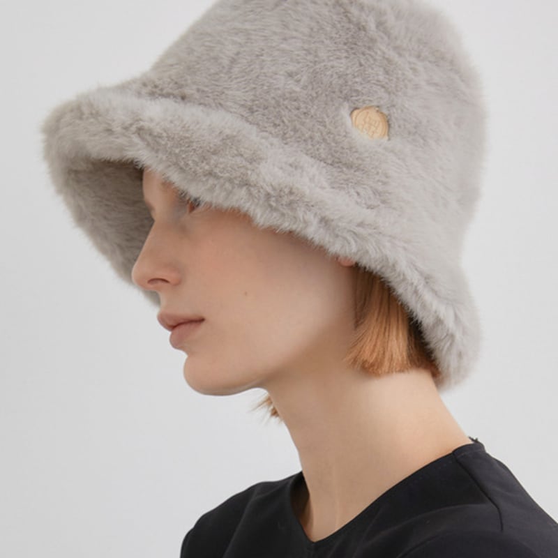 

Халден Мягкая Меховая Панама (C065_серый) grey