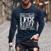 Men's T Shirt Graphic Abstract Neck Clothing Apparel Outdoor Long Sleeve Print Fashion Designer Vintage
