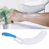 Bath Body Brush Long Curved Handle Soft Sponge Body Cleaning Exfoliating Shower Brush