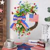 2025 American Independence Day Wreath Door Wreath American Door Basket Decoration July 4Th Wreath Independence Day Decoration