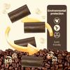 18 Rolls Coffee Scented Pet Poop Bags Easy to Use Waste Bag for Dog with Easy Tear Feature Outdoor Walking Essential