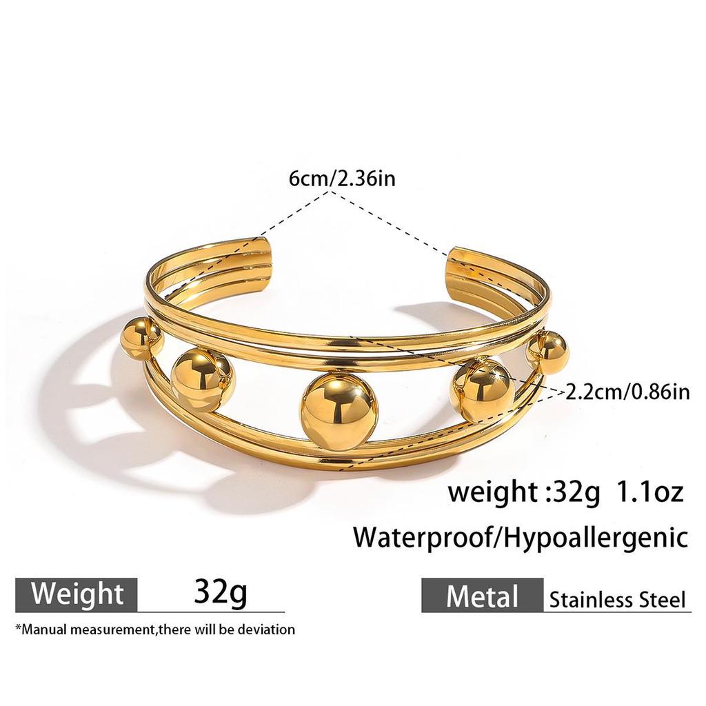 European & American Ocean Style Stainless Steel Bracelet with Starfish, Seashell, Coral Flowers, and Natural Stone Bangle Hand Jewelry.