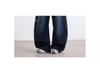 Unisex Retro Rose Embroidered Wide-Leg Jeans