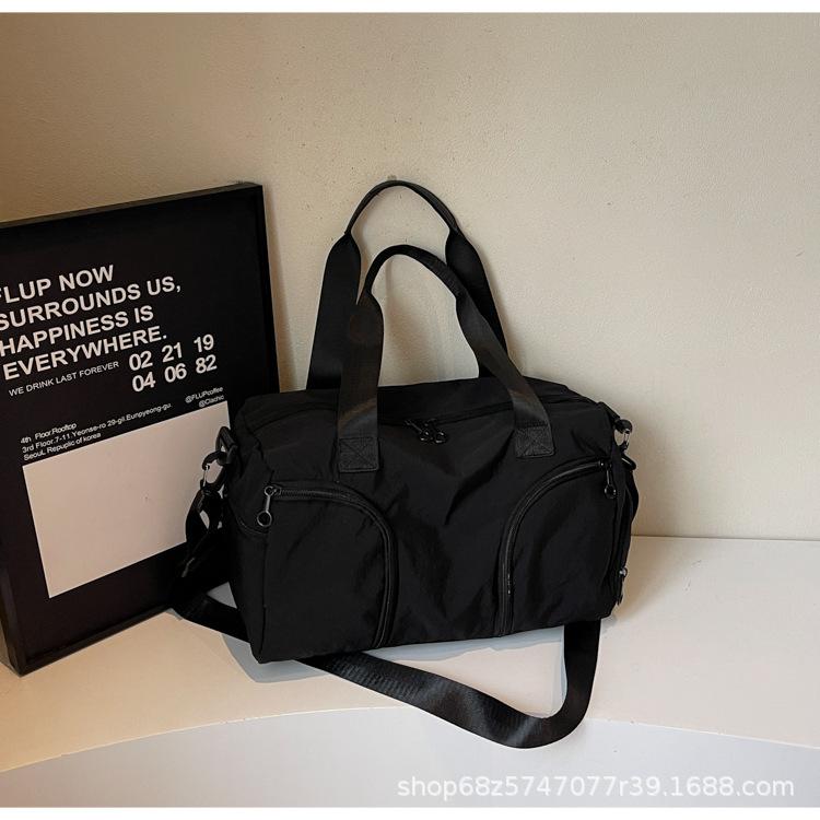 Japanese fashion one-shoulder travel bag color versatile men's and women's casual handbag 2025 new large-capacity crossbody bag