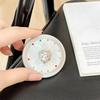 Colorful Heart Rhinestone Phone Holder: Magnetic, Retractable, Portable Finger Ring