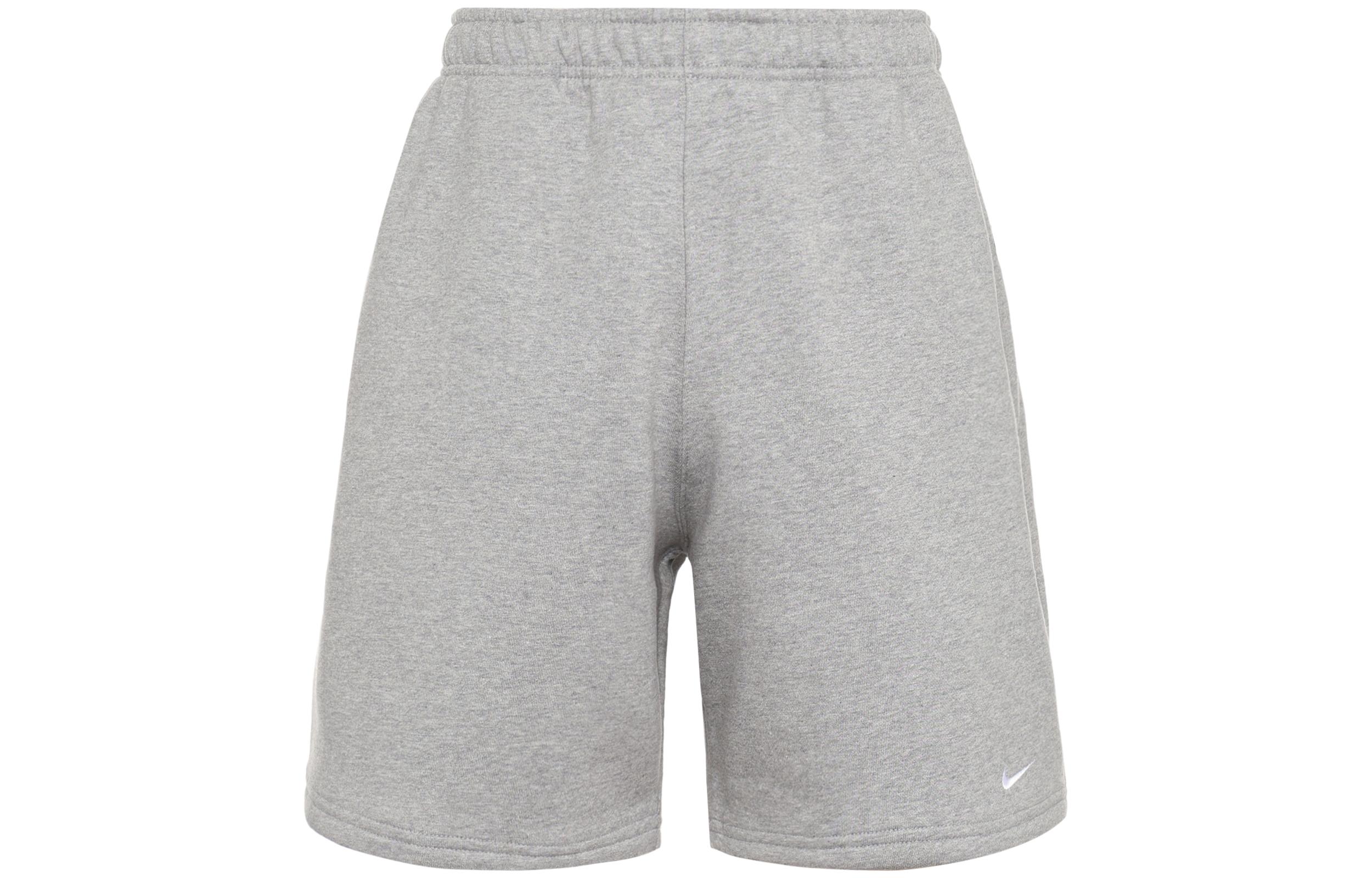 Nike Solo Swoosh Casual Shorts Unisex Gray DV3056-063 XS