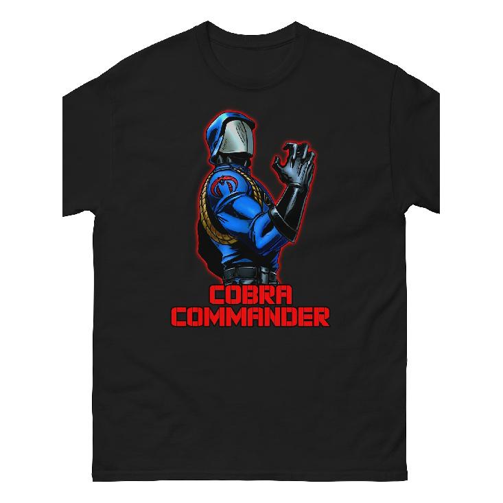Cobra Commander Commanding Presence T-Shirt - Embrace The Power of Cobra!