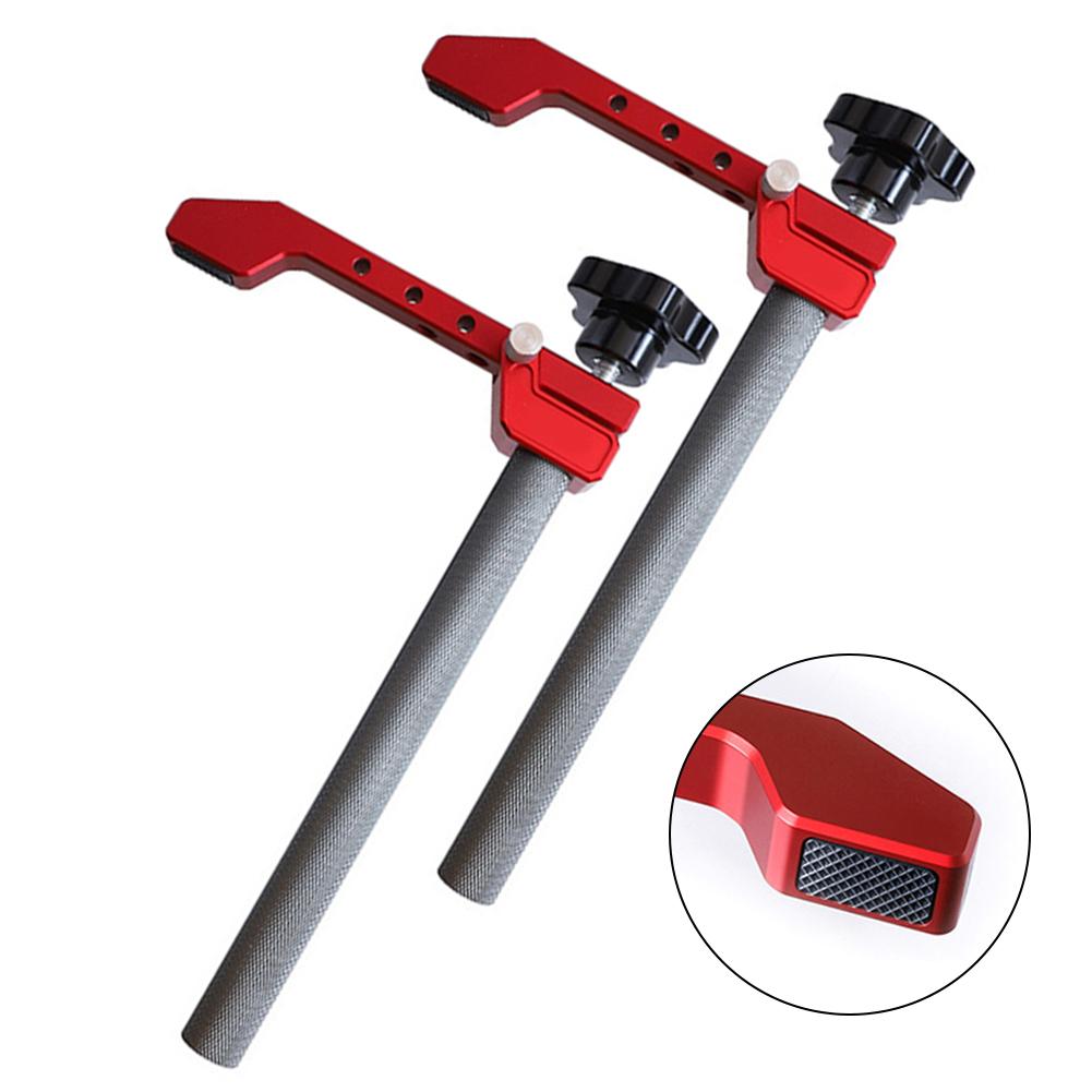 Desktop Clamp Positioning Clamp Woodworking Projects 265*153mm 10.43*6.02 In Adjustable Rod Length Aluminum Alloy Material