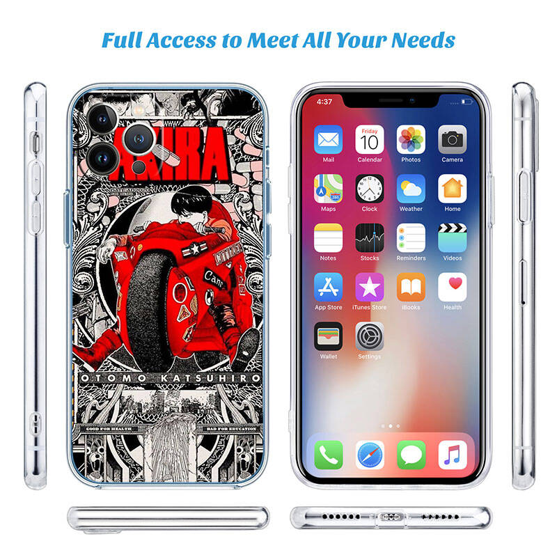 MH127 Akira Anime Case for Motorola E7 G6 G7 G8 G9 Plus Power Play G10 G20 G04 E30 E40 E22 E20 E13 E15 G22 G23 G05 G75 G35 G55