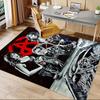 1pc Sons of Anarchy Themed Office Carpet Chair Mats - Durable Polyester Rug for Home Theater, Office, Dorm Room Decor - tA95
