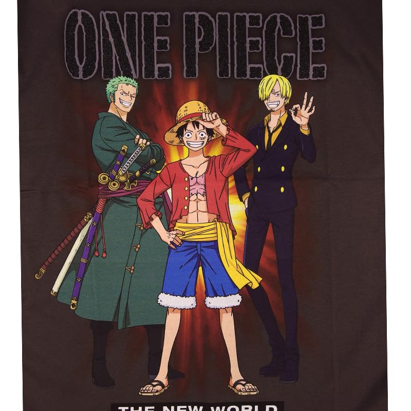 EVERSOUL ONE PIECE Short Featuring Straw Hat and Character Anime Movie XL Size T-Shirt, Sleeve, Luffy, Pirates, Chopper, Zoro, Nami, Sanji,