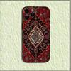 Persian Carpet Floral Phone Case For iPhone 17 16 15 14 13 12 11 Pro Max Mini SE 7 8 Plus 17E Air Shockproof Back Cover Fundas