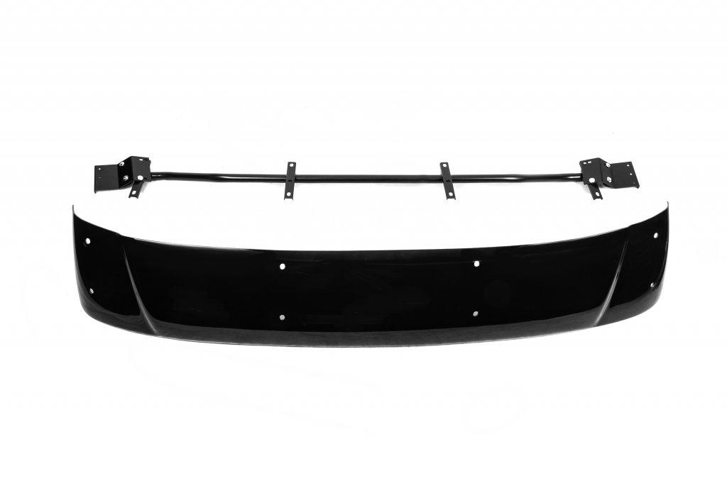 Козырек на лобовое стекло (черный глянец, 5мм) для Citroen SpaceTourer