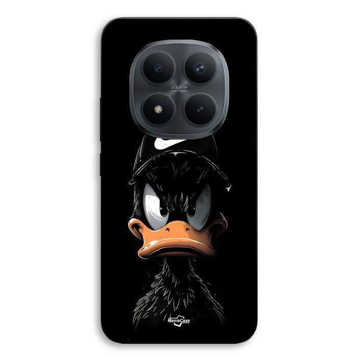 Coque de téléphone - MANIACASE - Xiaomi Redmi Note 15 Pro 5G - Silicone TPU - Noir - Motif Donald